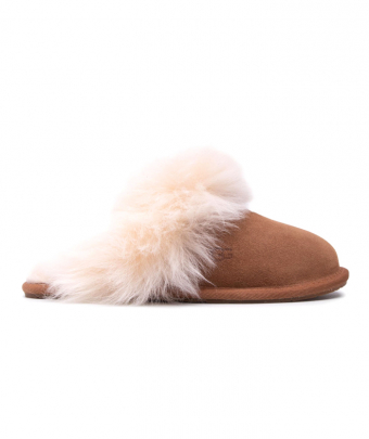 UGG WOMEN SCUFF SIS SLIPPER CHESTNUT 1122750CHE