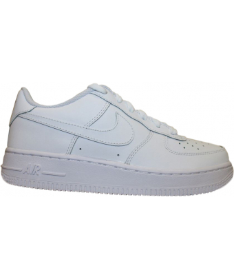 NIKE AIR FORCE 1 JUNIOR Blanc 314192-117