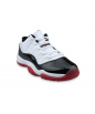 AIR JORDAN 11 RETRO LOW CONCORD BRED JUNIOR BLANC 528896-160
