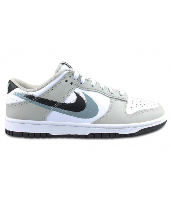 NIKE DUNK LOW STENCIL SWOOSH FD0661-100
