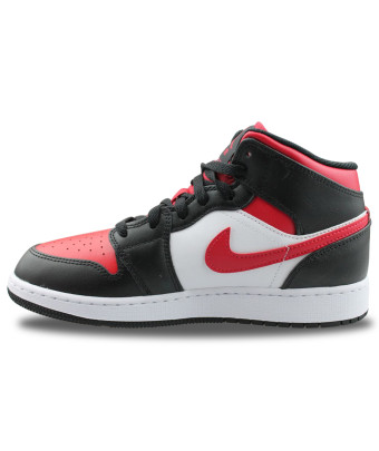 AIR JORDAN 1 MID NOIR JUNIOR 554725-079