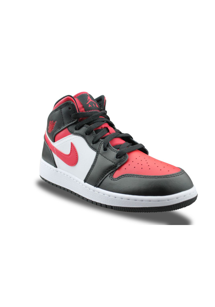 AIR JORDAN 1 MID NOIR JUNIOR 554725-079