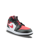 AIR JORDAN 1 MID NOIR JUNIOR 554725-079