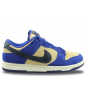 WOMEN NIKE DUNK LOW LX BLUE SUEDE DV7411-400