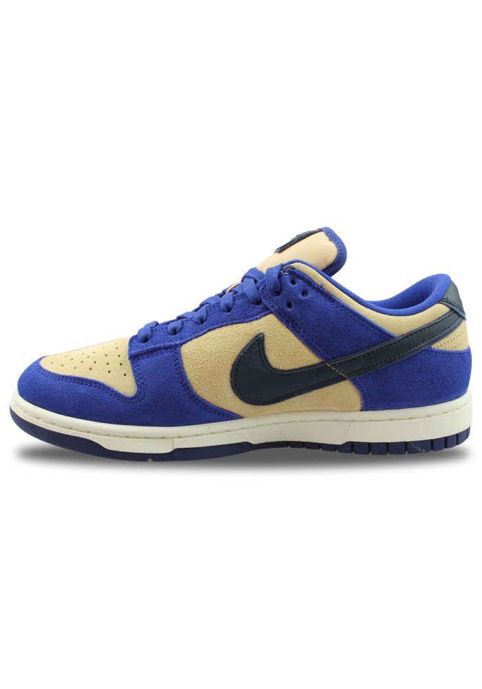 WOMEN NIKE DUNK LOW LX BLUE SUEDE DV7411-400
