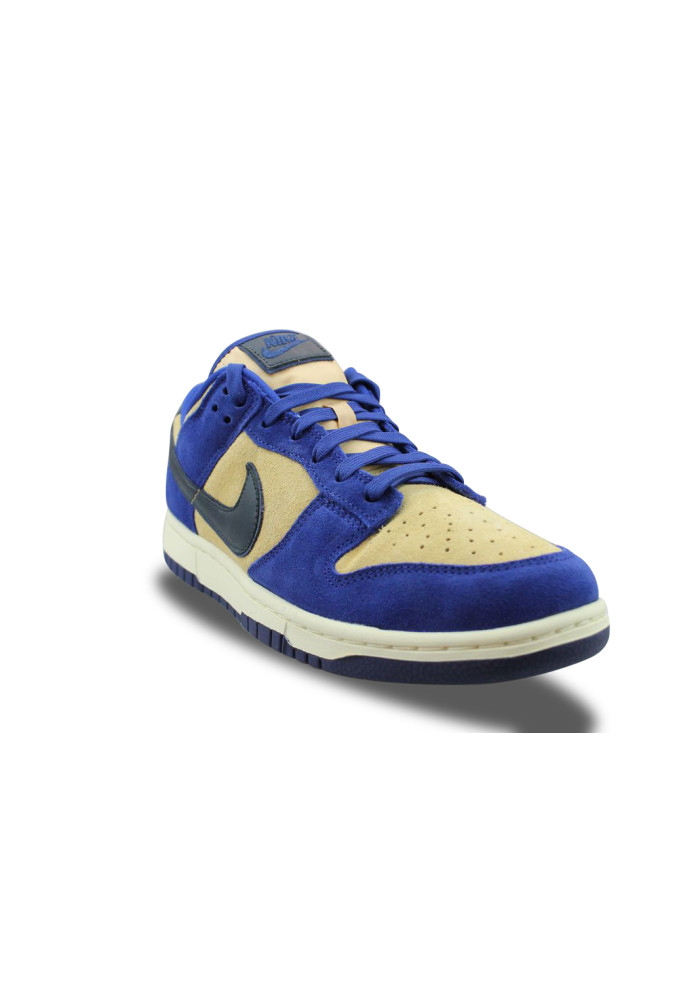 WOMEN NIKE DUNK LOW LX BLUE SUEDE DV7411-400