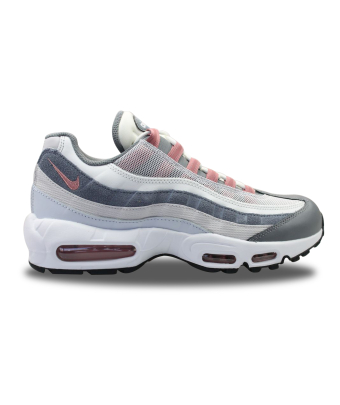 NIKE AIR MAX 95 Vast Grey/Red Stardust DM0011-008