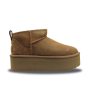 UGG CLASSIC ULTRA MINI PLATFORM CHATAIGNE