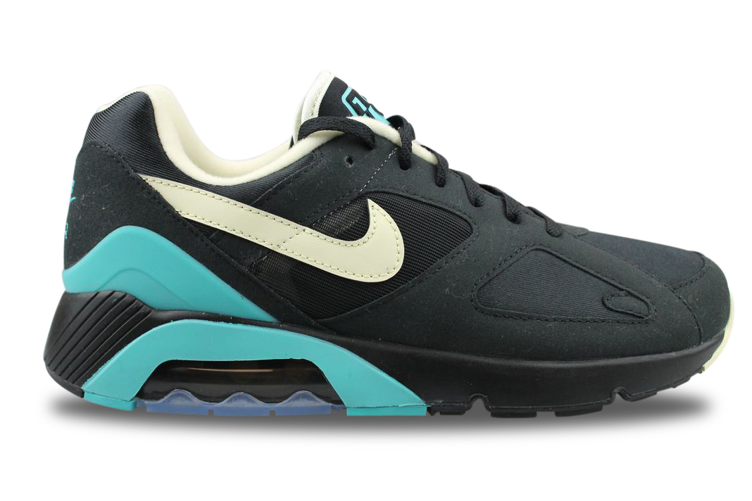 NIKE AIR 180 BLACK AND DUSTY CACTUS FJ9259 001 oshooz