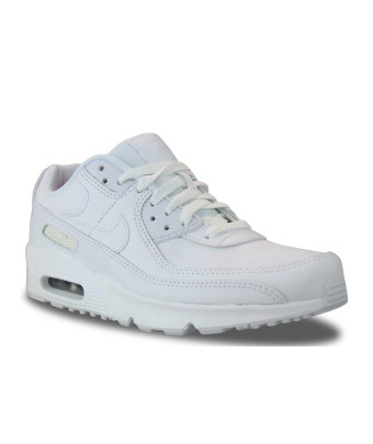 NIKE AIR MAX 90 LTR JUNIOR BLANC CD6864-133