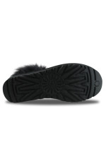BOTTES UGGCLASSIC ULTRA MINI CHALET BLACK 1173832BLK