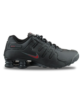 NIKE SHOX NZ BLACK VARSITY RED 378341-017
