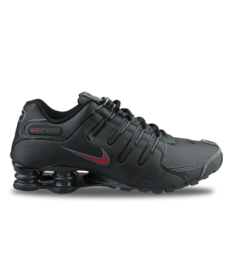 NIKE SHOX NZ BLACK VARSITY RED 378341-017