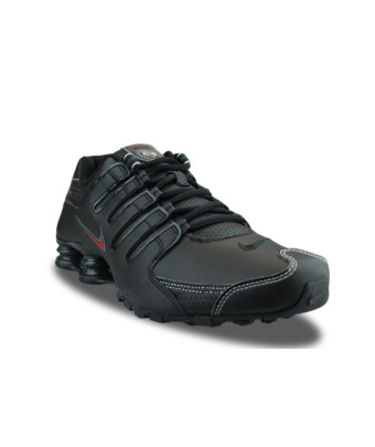 NIKE SHOX NZ BLACK VARSITY RED 378341-017
