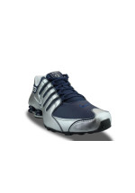 NIKE SHOX NZ MIDNIGHT NAVY METALLIC SILVER 378341-402