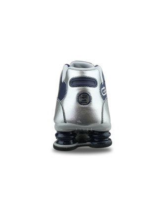 NIKE SHOX NZ MIDNIGHT NAVY METALLIC SILVER 378341-402