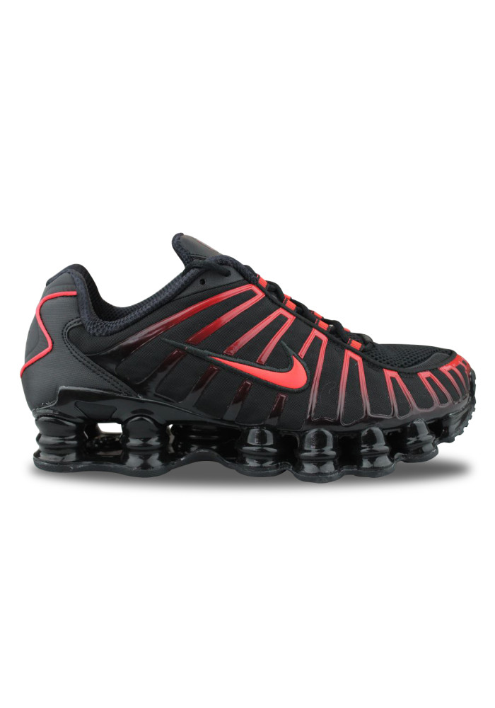 NIKE SHOX TL BLACK LIGHT CRIMSON AV3595-016