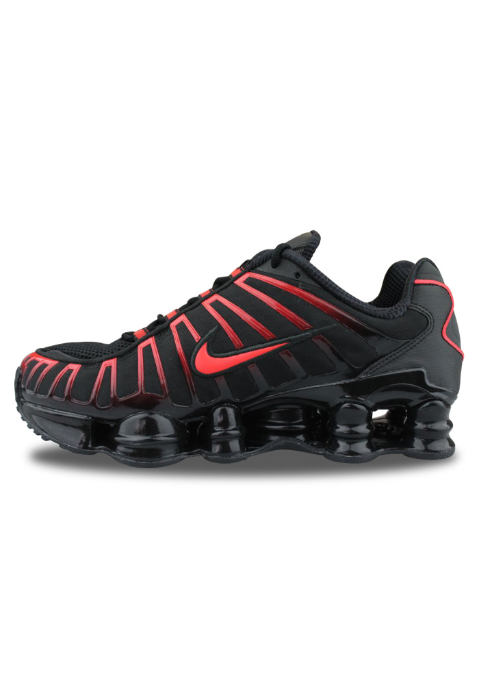 NIKE SHOX TL BLACK LIGHT CRIMSON AV3595-016