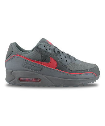 NIKE AIR MAX 90 IRON GREY UNIVERSITY RED HV4517-001
