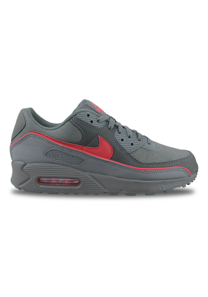 NIKE AIR MAX 90 IRON GREY UNIVERSITY RED HV4517-001
