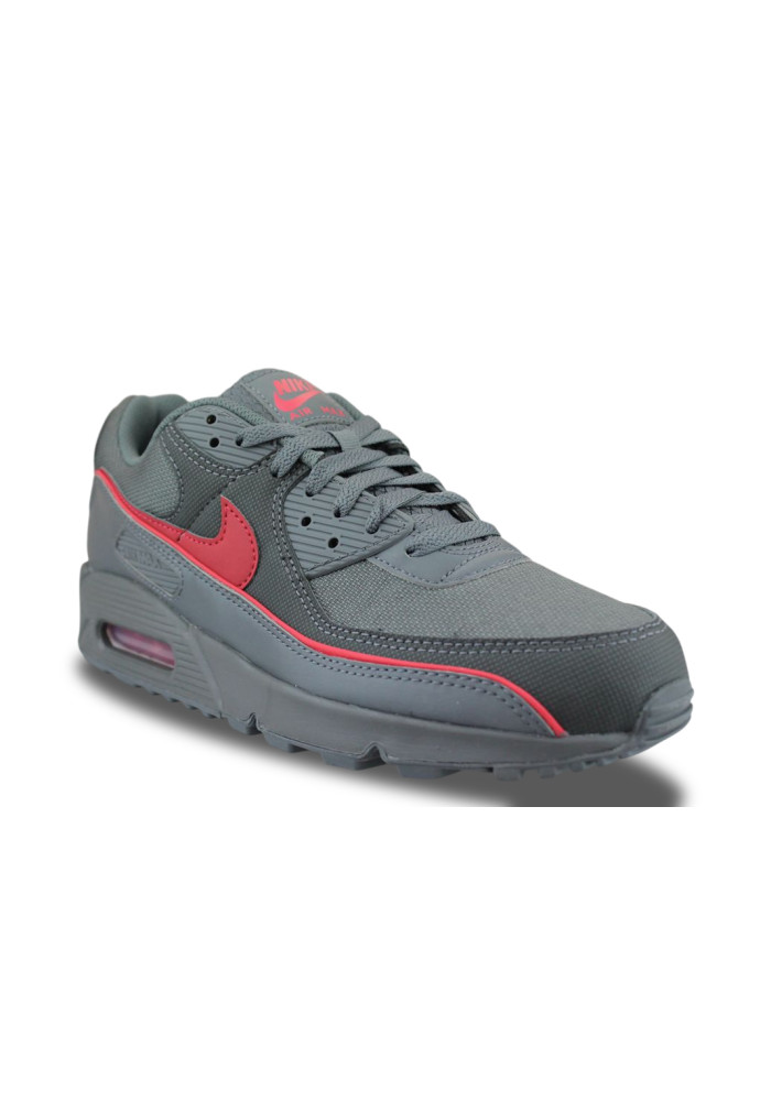 NIKE AIR MAX 90 IRON GREY UNIVERSITY RED HV4517-001