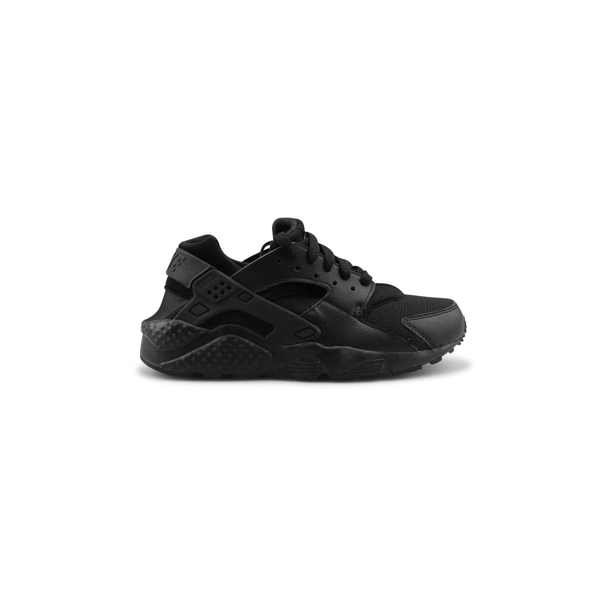 Basket Nike Huarache Run Junior Noir - Ref : 654275-016