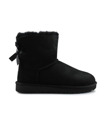 UGG W MINI BAILEY BOW 2 NOIR 1016501BLK