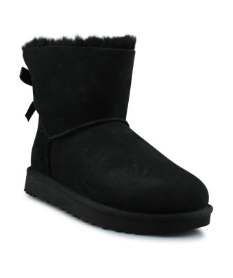 UGG W MINI BAILEY BOW 2 NOIR 1016501BLK
